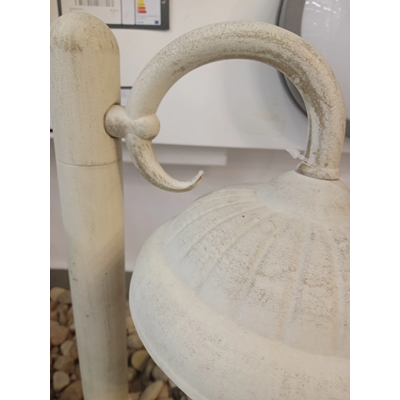 Verdon Lampa stojąca zewnęrzna 50 cm biała antyczna