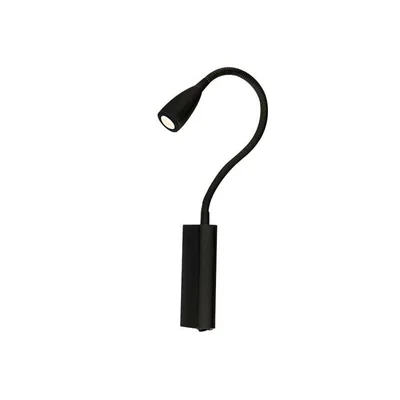 VERONICA Kinkiet 46cm 3W 3000K 150lm LED zintegrowany IP44 czarny