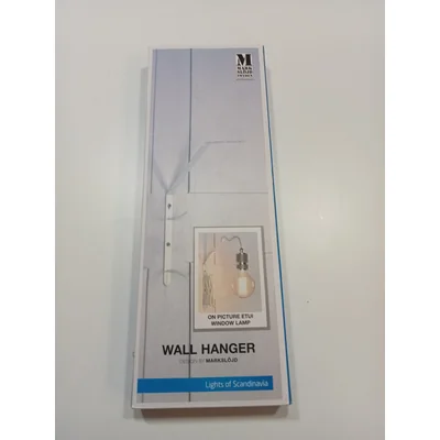 WALL HANGER Wspornik do lampy biały