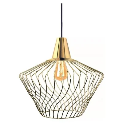 WAVE S Lampa wisząca złota