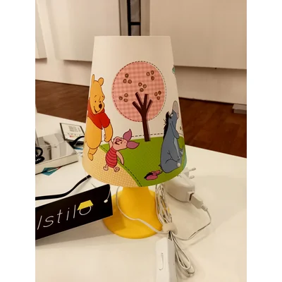 Winnie the Pooh table lamp yellow 1x2.3