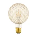 Żarówka dekoracyjna LED 2W E27 9,3 cm bursztynowa