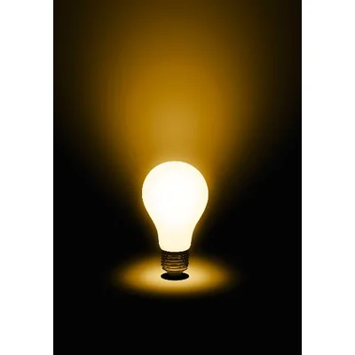 Żarówka dekoracyjna LED 7W A60 2700K mleczna