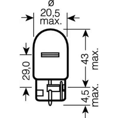 Żarówka klasyczna ORIGINAL LINE 12V 7504