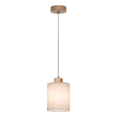 ZEFIR Lampa wisząca 15cm 60W E27 dąb olejowany